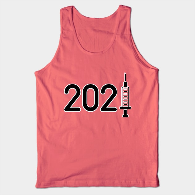 2021 Year of the OX and Vax T-shirt Tank Top by Loot Portal